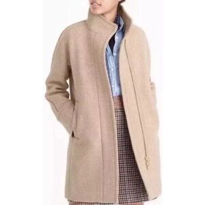 J.Crew Cowl Neck Wool Jacket in Camel 4